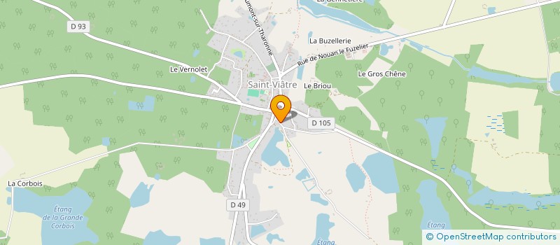 localisation de l'entreprise MONSIEUR CHRISTIAN BOUMIER  SAINT-VIATRE