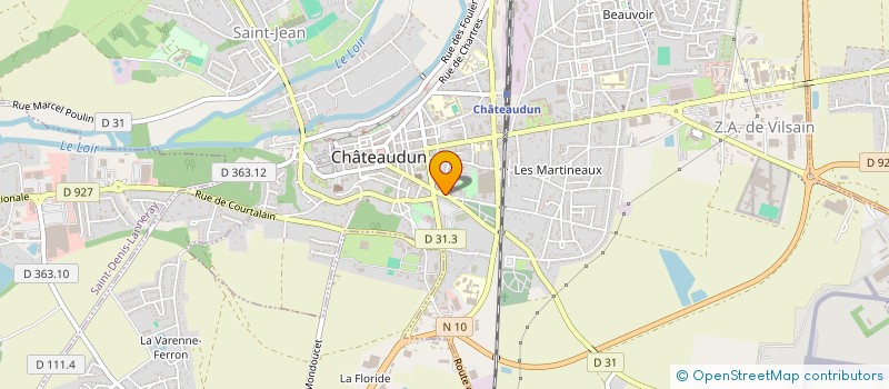 localisation de l'entreprise MONSIEUR CHRISTIAN BOUNAB à CHATEAUDUN