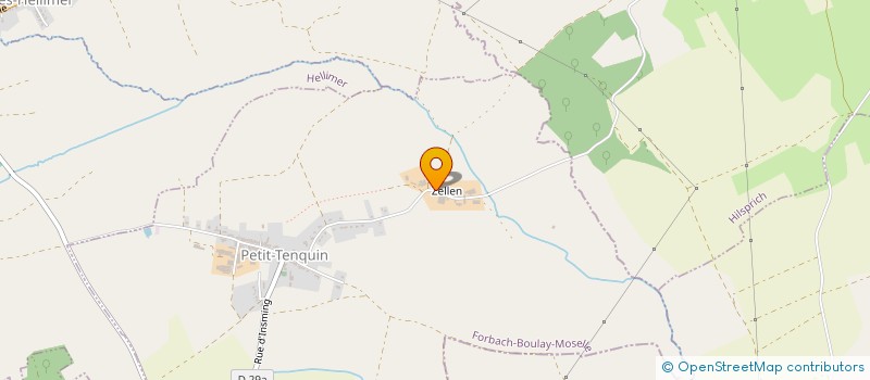 localisation de l'entreprise MONSIEUR CHRISTIAN BOUR  PETIT-TENQUIN