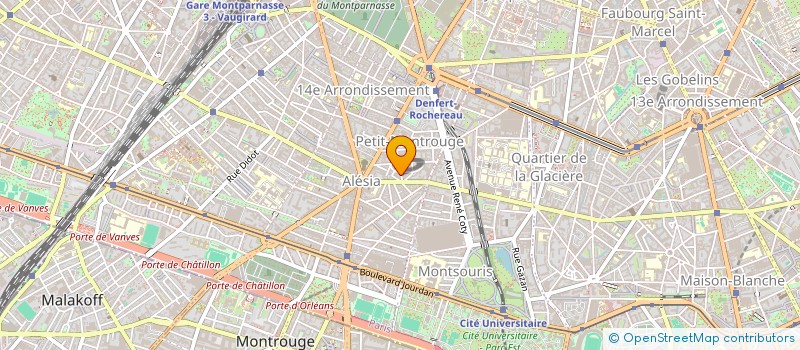 localisation de l'entreprise MONSIEUR CHRISTIAN BOURDON  PARIS