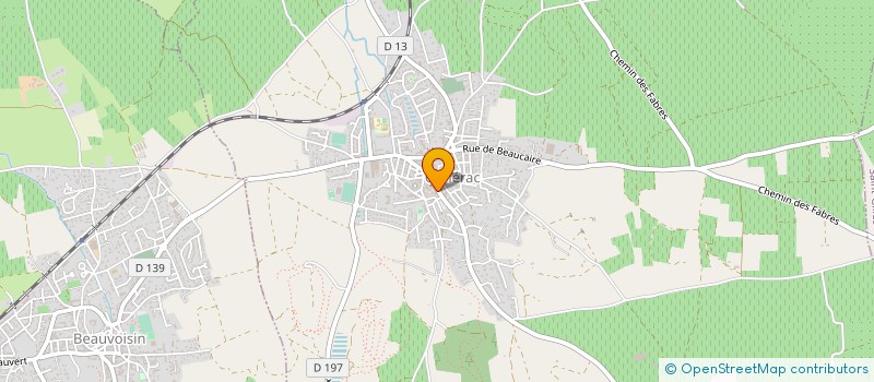localisation de l'entreprise MONSIEUR CHRISTIAN BOURDON à VERGEZE