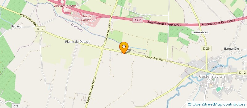 localisation de l'entreprise MONSIEUR CHRISTIAN BOURDONCLE à CAUMONT
