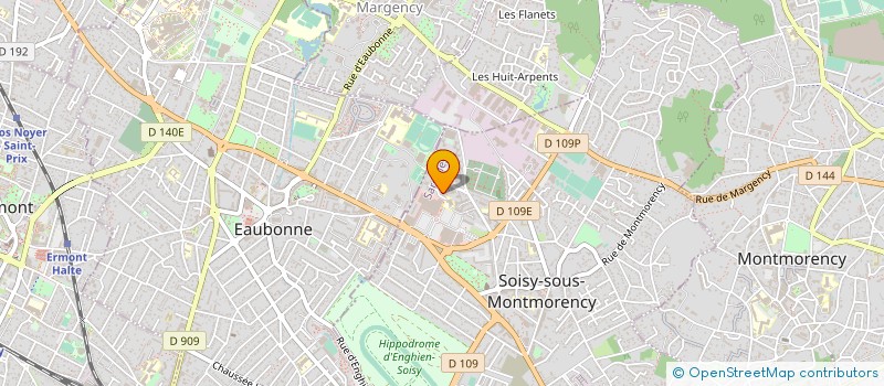 localisation de l'entreprise MONSIEUR CHRISTIAN BOURRET à SOISY-SOUS-MONTMORENCY