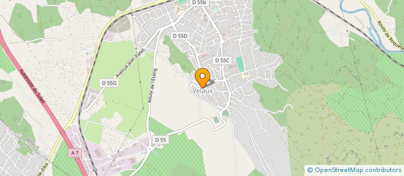 localisation de l'entreprise MONSIEUR CHRISTIAN BOURY à VELAUX
