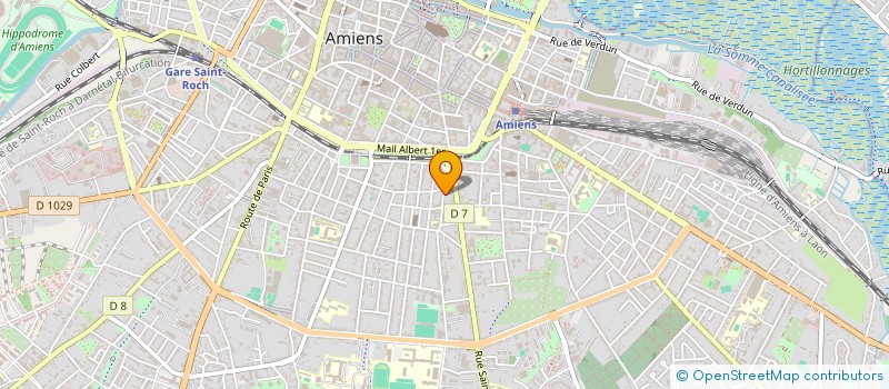 localisation de l'entreprise MONSIEUR CHRISTIAN BOURY à AMIENS