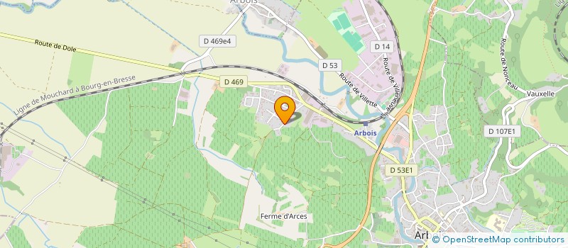 localisation de l'entreprise MONSIEUR CHRISTIAN BOUVERET  MOLAMBOZ