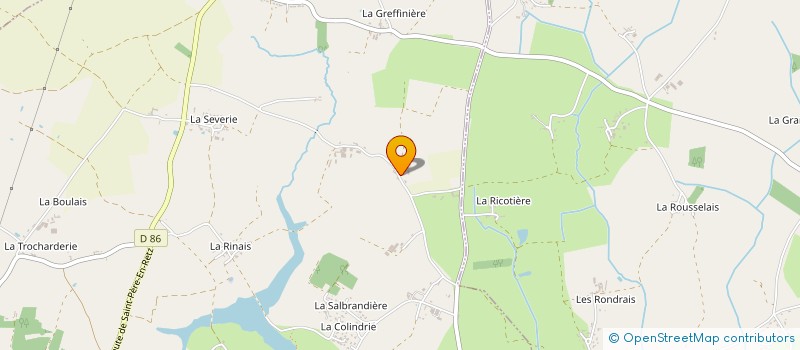 localisation de l'entreprise MONSIEUR CHRISTIAN BOUYER  PORNIC