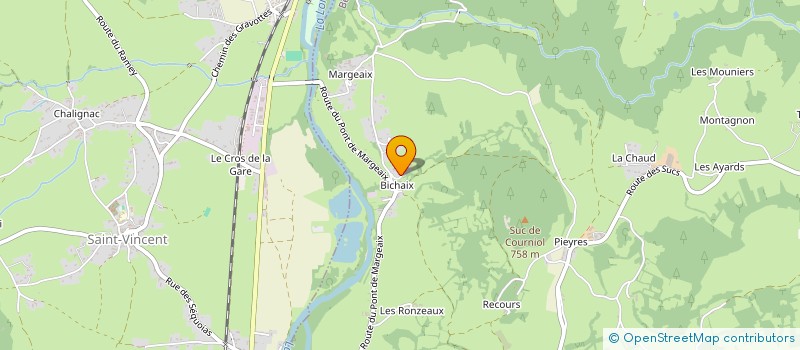 localisation de l'entreprise MONSIEUR CHRISTIAN BOYER  MALREVERS