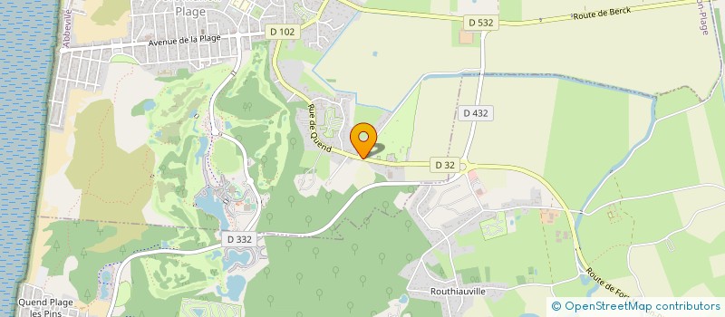 localisation de l'entreprise MONSIEUR CHRISTIAN BOYER  FORT-MAHON-PLAGE