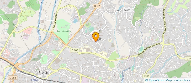 localisation de l'entreprise MONSIEUR CHRISTIAN BOYER à FREJUS