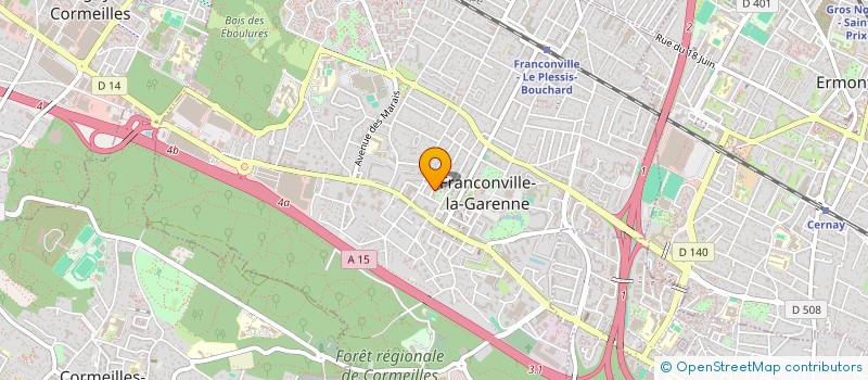 localisation de l'entreprise MONSIEUR CHRISTIAN BRAINE à FRANCONVILLE