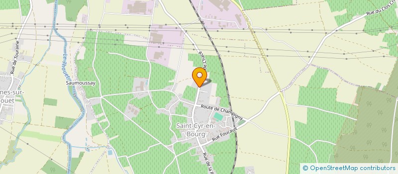 localisation de l'entreprise MONSIEUR CHRISTIAN BRANDY  BELLEVIGNE-LES-CHATEAUX