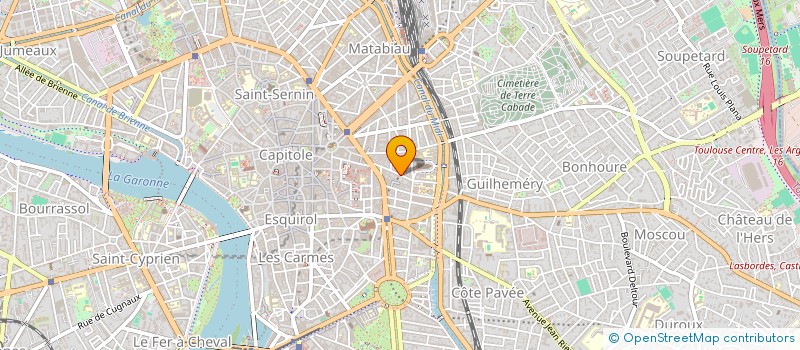 localisation de l'entreprise MONSIEUR CHRISTIAN BRIBES à TOULOUSE