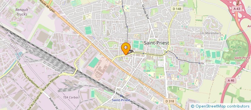 localisation de l'entreprise MONSIEUR CHRISTIAN BRIDE à SAINT-RAMBERT-D'ALBON