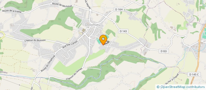 localisation de l'entreprise MONSIEUR CHRISTIAN BRIOLLAIS  DOLOMIEU