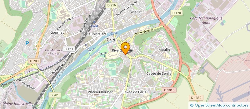localisation de l'entreprise MONSIEUR CHRISTIAN BROCARD à VALENCE