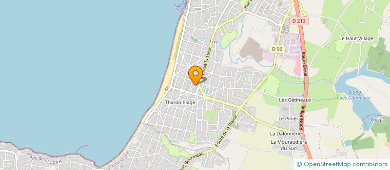 localisation de l'entreprise MONSIEUR CHRISTIAN BROCHARD  SAINT-MICHEL-CHEF-CHEF