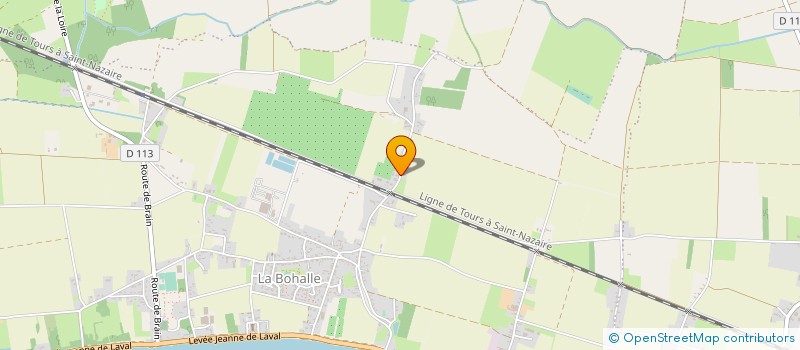 localisation de l'entreprise MONSIEUR CHRISTIAN BROGARD  LOIRE-AUTHION