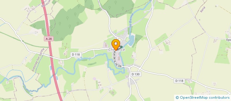 localisation de l'entreprise MONSIEUR CHRISTIAN BROSSARD  CHERANCE