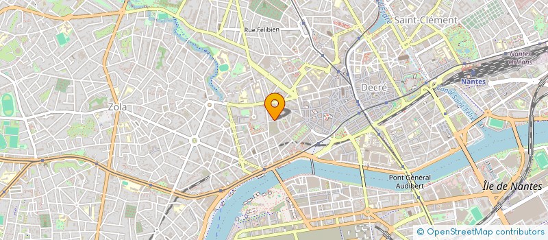 localisation de l'entreprise MONSIEUR CHRISTIAN BROUCQSAULT  NANTES