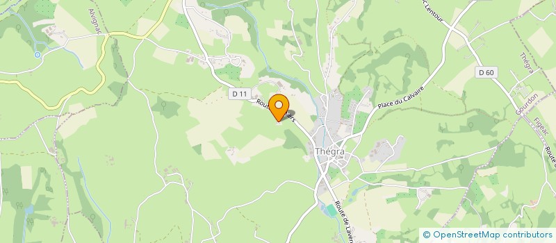 localisation de l'entreprise MONSIEUR CHRISTIAN BROUQUI  THEGRA