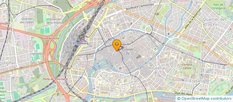 localisation de l'entreprise MONSIEUR CHRISTIAN BRUCKERT  STRASBOURG