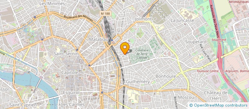 localisation de l'entreprise MONSIEUR CHRISTIAN BUCK à TOULOUSE