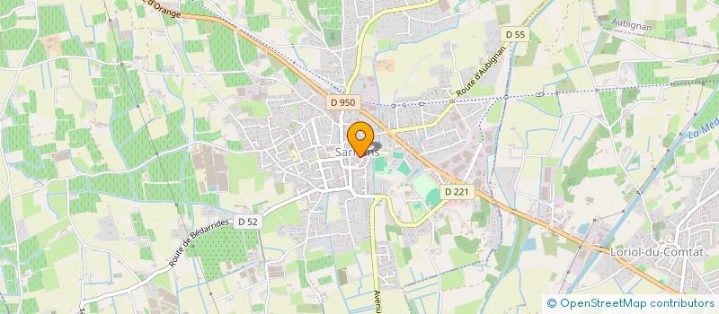 localisation de l'entreprise MONSIEUR CHRISTIAN BUIX  SARRIANS