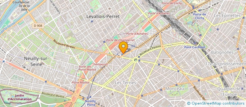 localisation de l'entreprise MONSIEUR CHRISTIAN BULART  PARIS