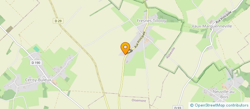 localisation de l'entreprise MONSIEUR CHRISTIAN BULCKE  EPAUMESNIL