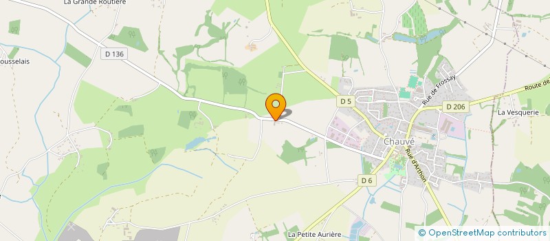 localisation de l'entreprise MONSIEUR CHRISTIAN BURGAUD  CHAUVE