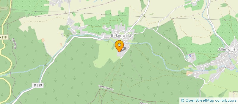 localisation de l'entreprise MONSIEUR CHRISTIAN BURGER  SOMMERAU