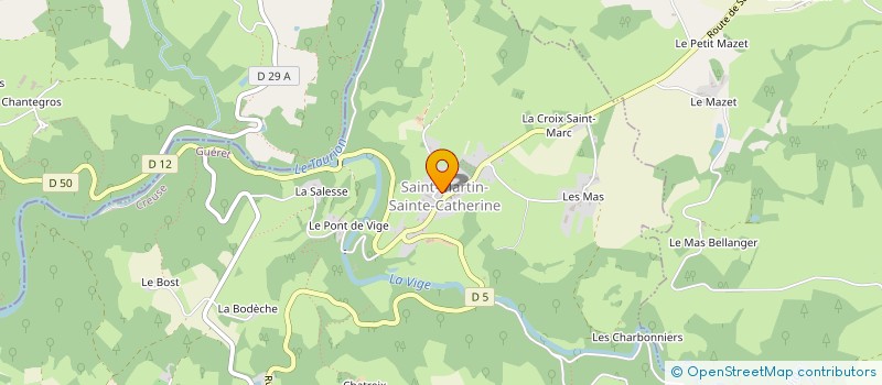 localisation de l'entreprise MONSIEUR CHRISTIAN BURGUN à SAINT-PIERRE-CHERIGNAT
