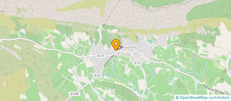 localisation de l'entreprise MONSIEUR CHRISTIAN BUSSIERE  PUYLOUBIER