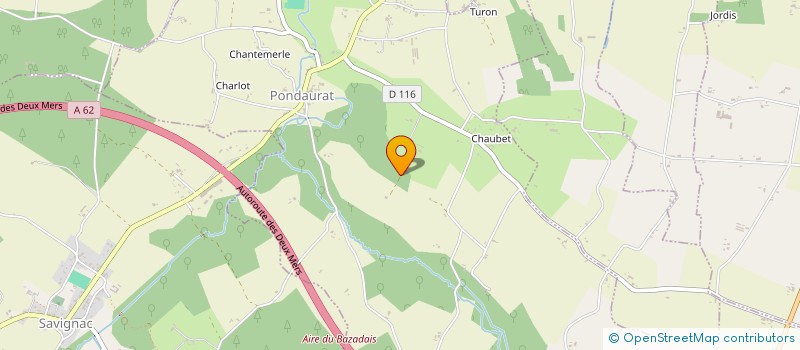 localisation de l'entreprise MONSIEUR CHRISTIAN BUTTIGNOL  SAINT-HILAIRE-DE-LA-NOAILLE