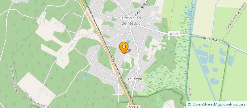 localisation de l'entreprise MONSIEUR CHRISTIAN CABANES  GRAYAN ET L'HOPITAL