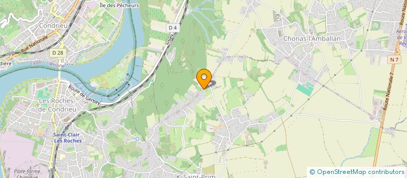 localisation de l'entreprise MONSIEUR CHRISTIAN CABRERA  SAINT-PRIM