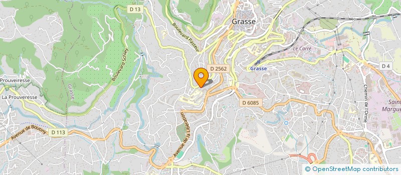 localisation de l'entreprise MONSIEUR CHRISTIAN CALVIFIORI  GRASSE