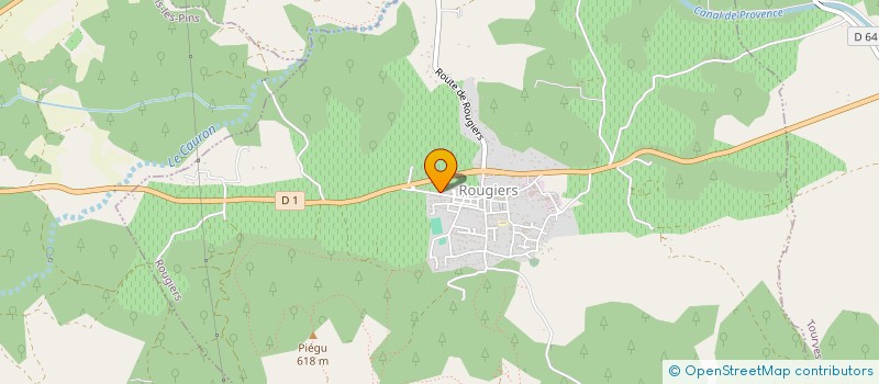 localisation de l'entreprise MONSIEUR CHRISTIAN CAMINITA  ROUGIERS