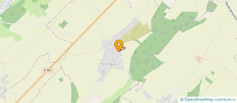 localisation de l'entreprise MONSIEUR CHRISTIAN CAMPEL  PORCHEUX