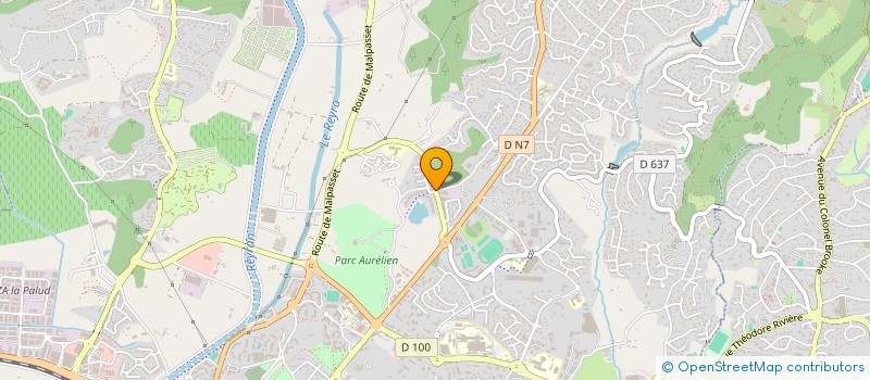 localisation de l'entreprise MONSIEUR CHRISTIAN CAMUS à FREJUS