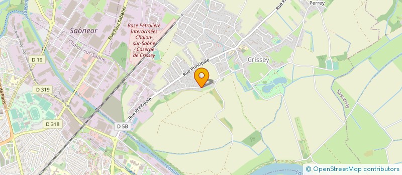 localisation de l'entreprise MONSIEUR CHRISTIAN CANAC à CRISSEY