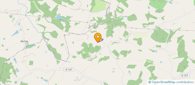 localisation de l'entreprise MONSIEUR CHRISTIAN CANDELON-BONNEMAISON  CASTILLON-DEBATS