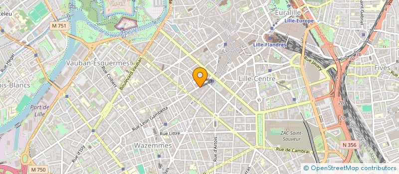 localisation de l'entreprise MONSIEUR CHRISTIAN CANELLA à LILLE