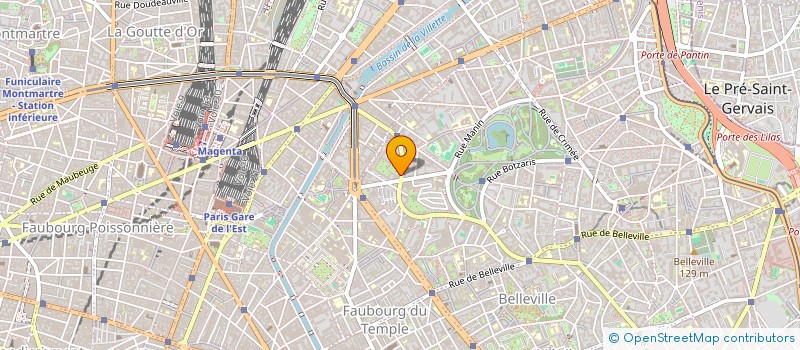 localisation de l'entreprise MONSIEUR CHRISTIAN CANONICO  PARIS