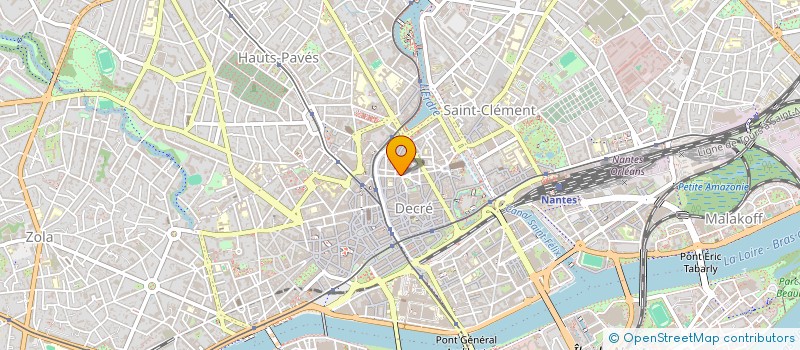 localisation de l'entreprise MONSIEUR CHRISTIAN CAPELOT  NANTES