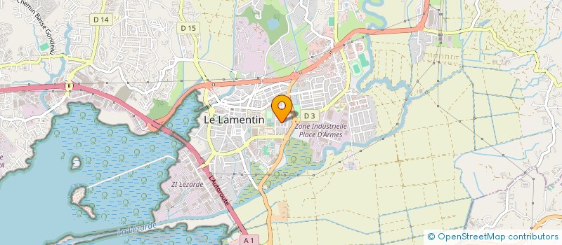 localisation de l'entreprise MONSIEUR CHRISTIAN CAPGRAS  LE LAMENTIN