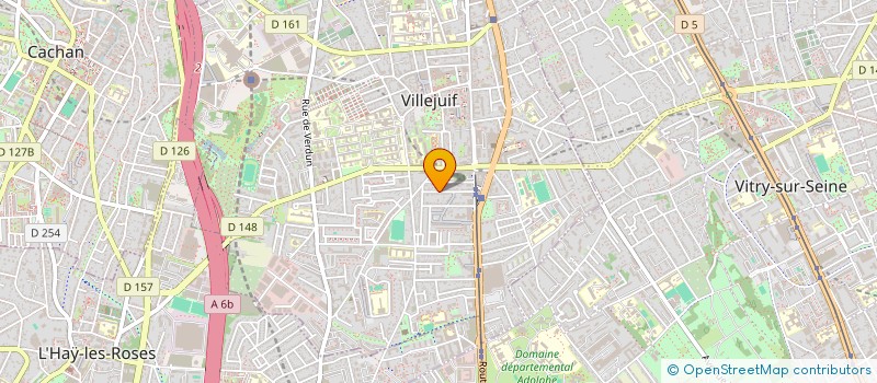 localisation de l'entreprise MONSIEUR CHRISTIAN CAPPE à VILLEJUIF