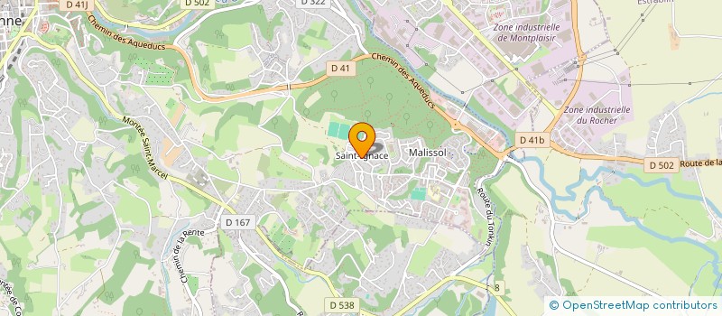 localisation de l'entreprise MONSIEUR CHRISTIAN CARBONELL à VIENNE