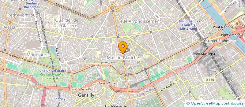 localisation de l'entreprise MONSIEUR CHRISTIAN CARBONNIE à PARIS